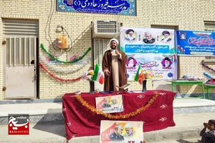 مراسم محوری جشن انقلاب در شهرستان فنوج