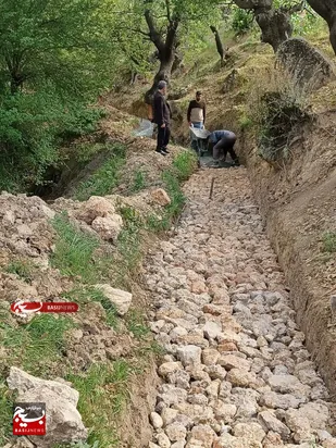 خدمت رسانی گروه های جهادی بسیج اردل
