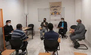 ارائه خدمات مشاوره حقوق&zwnj;دانان بسیجی به زندانیان شاهرودی+ عکس