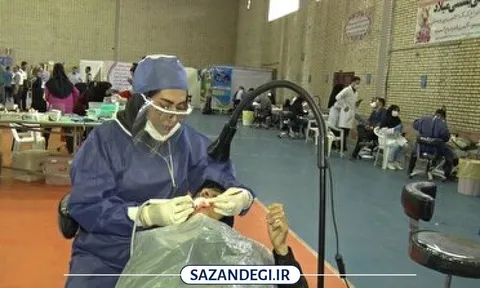 ویزیت رایگان ۲۴۰ بیمار در قالب طرح شهید رهنمون در شهر کرند گنبدکاووس