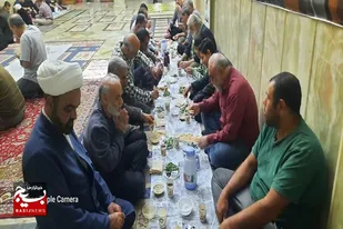 برپایی ضیافت افطار مادران و دختران در روستای لاسجرد
