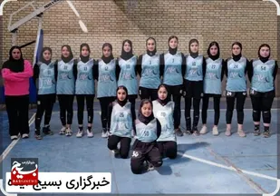 نایب قهرمانی تیم دختران زیر ۱۴ سال آبی پوشان شهرستان ایذه