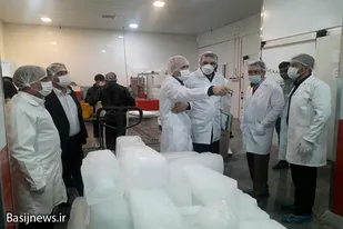 بازدید معاون دفتر نظارت بر بهداشت سازمان دامپزشکی از واحد قزل پروتئین گاماسیاب
