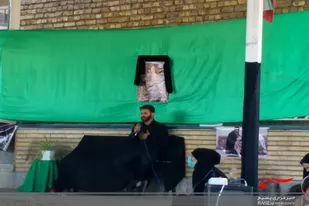 آماده&zwnj;سازی گلزار شهدای شهر سامن برای عزاداران حسینی