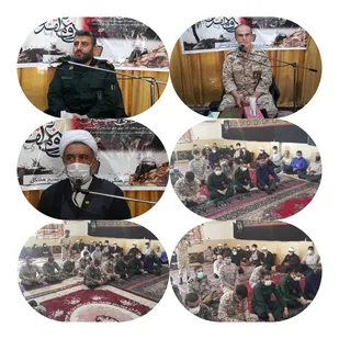 دیدار فرمانده سپاه هفتکل ،پاسداران و بسیجیان با امام جمعه شهرستان