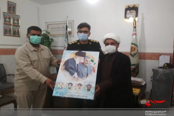 تجلیل از فرمانده انتظامی شهرستان دلگان