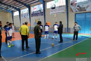 برگزاری مسابقات فوتسال جام فجر در بن