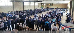 برگزاری مراسم ترحیم پدر رئیس سازمان بسیج در فارسان