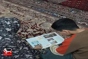 کلاس رفع اشکال درسی در روستای افتر برپا شد