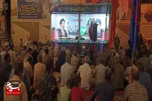 اجتماع شبانه مردم کبودراهنگ رنگ و بوی مهدوی گرفت