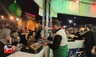 حال و هوای حرم مطهر آقا سید جلال الدین اشرف برادر حضرت رضا (ع)