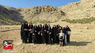 بسیجیان دانشجوی دانشگاه آزاد و پیام نور ایذه در طریق نور