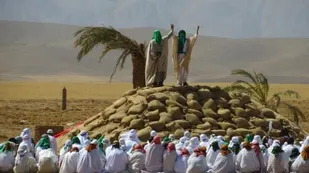 اجرای نمایش بازسازی واقع غدیر خم