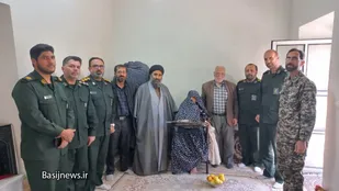 دیدار ازخانواده شهدابه مناسبت هفته بسیج در میامی