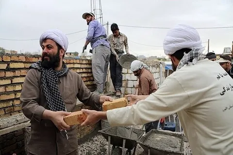 ارائه خدمات ۹۱۰ گروه جهادی عمران ومعماری به هزار روستا