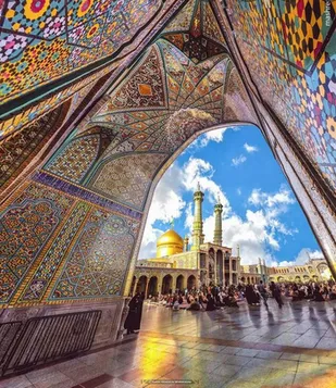 اردوی زیارتی وسیاحتی گردان124 امام حسین(علیه السلام)به شهر قم
