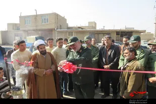 افتتاح نهر آب اسلامشهر آق&zwnj;گل به&zwnj;همت بسیج سازندگی