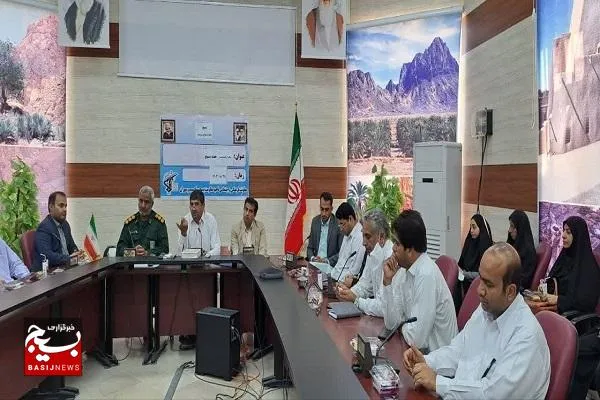 برگزاری جلسه ستاد گرامی داشت هفته بسیج در شهرستان سیب و سوران