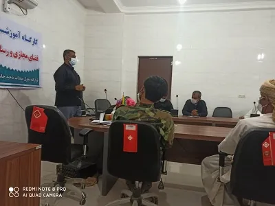 جلسه قرارگاه تحول محلات حوزه شرق جاسک برگزار شد