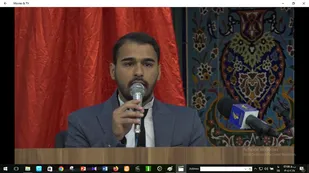 فرهنگیار سرباز، حافط کل قرآن کریم  علی اصغر سیفی در محفل انس با قرآن کریم در حسینیه کریم اهل بیت علیه السلام