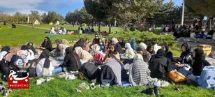 خاطرات شیرین معنوی نوجوانان پایگاه بسیج خدیجه کبری(س) در اردوی باراجین