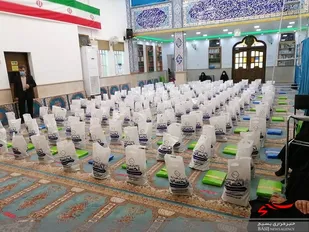 پنجمین مرحله رزمایش مواسات و همدلی در عالیشهر
