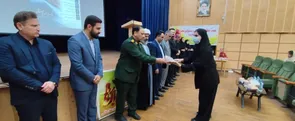 تجلیل از سپیدپوشان سلامت در لالی