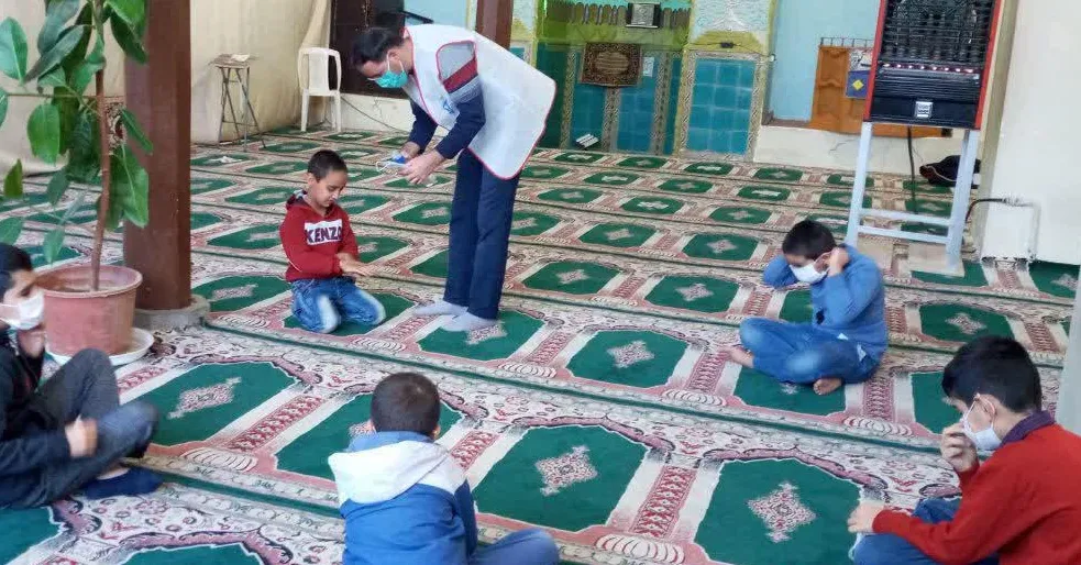 برگزاری کلاس جوانه های صالحین پایگاه بسیج محمد رسول الله(ص)