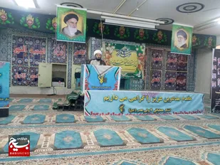 برگزاری مراسم جشن عید غدیرخم در لشکر عملیاتی ۷ ولیعصر (عج)
