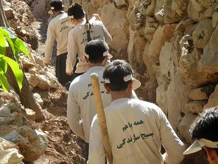 احداث دو باب منزل نیازمند به همت گروه جهادی در کبودراهنگ