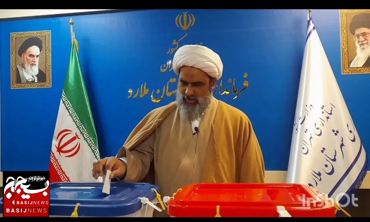 حضور پرشور ملاردی ها در اولین ساعات در شعب اخذ رای