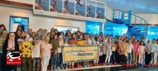 مسابقات شنا خواهران قهرمانی بسیج استان زنجان برگزار شد