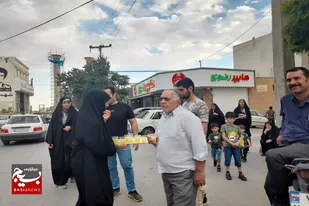 پاسداری سنت حسنه اطعام عید غدیر در سرخه انجام شد