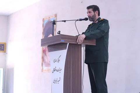 بازدید و سرکشی سردار حسن زاده، فرمانده سپاه تهران بزرگ از مرکز بازپروری شهید زیادیان