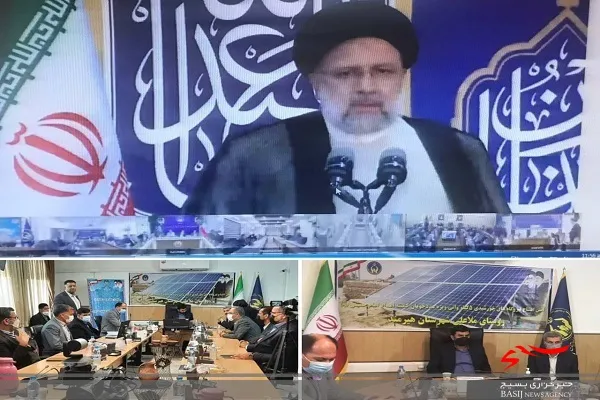 نیروگاه‌های خورشیدی ۵کیلو واتی ویژه مددجویان کمیته امداد امام خمینی(ره) افتتاح شد