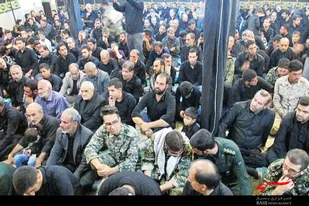 یادواره شهدای حوزه شهید مدنی روستای نجفیه تویسرکان