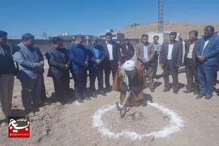 کلنگ زنی شهر بزرگ ماشین در نهاوند