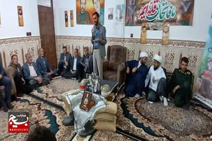 مراسم یادواره خانگی شهدا در روستای ملابداغ دمق برگزار شد