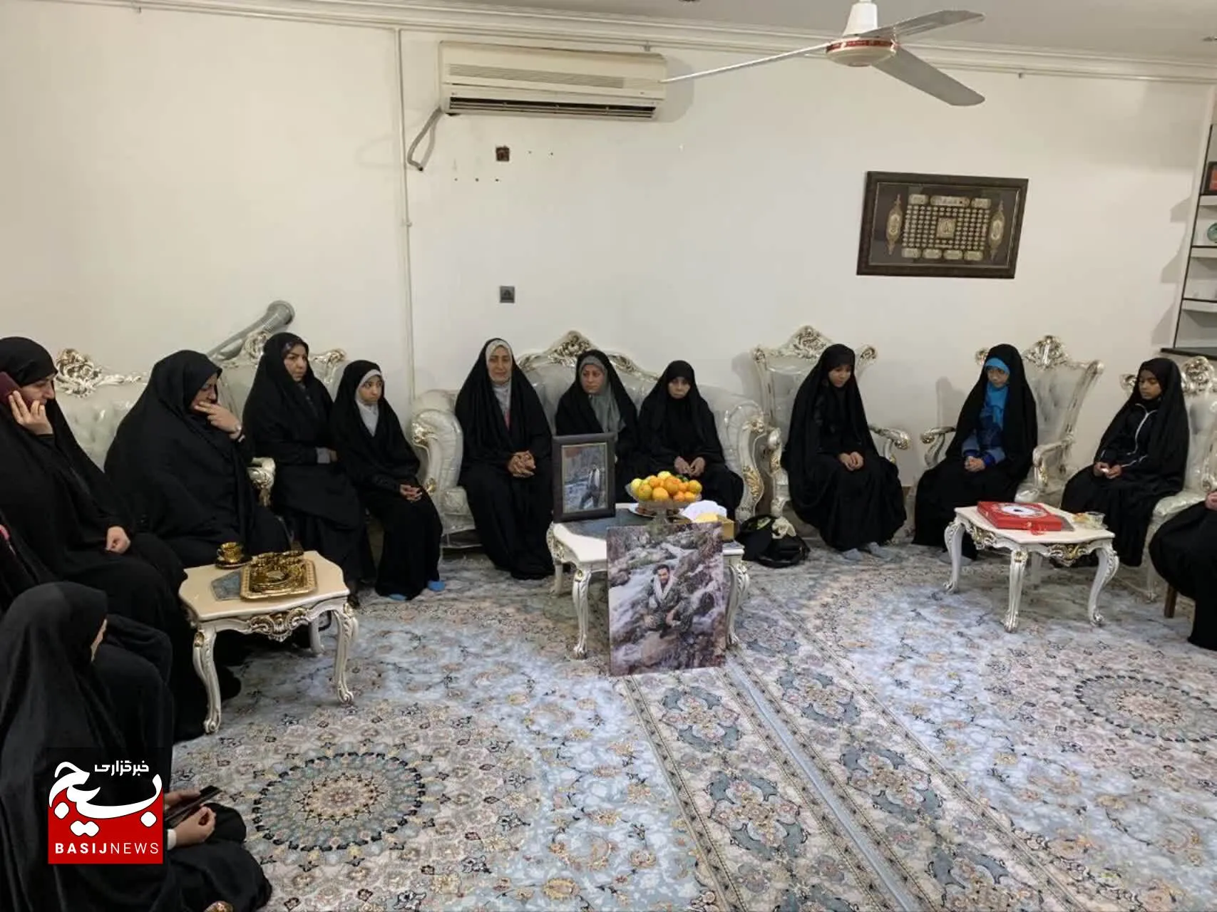 دیدار وگفتگو با همسر شهید مدافع حرم خرمشهری