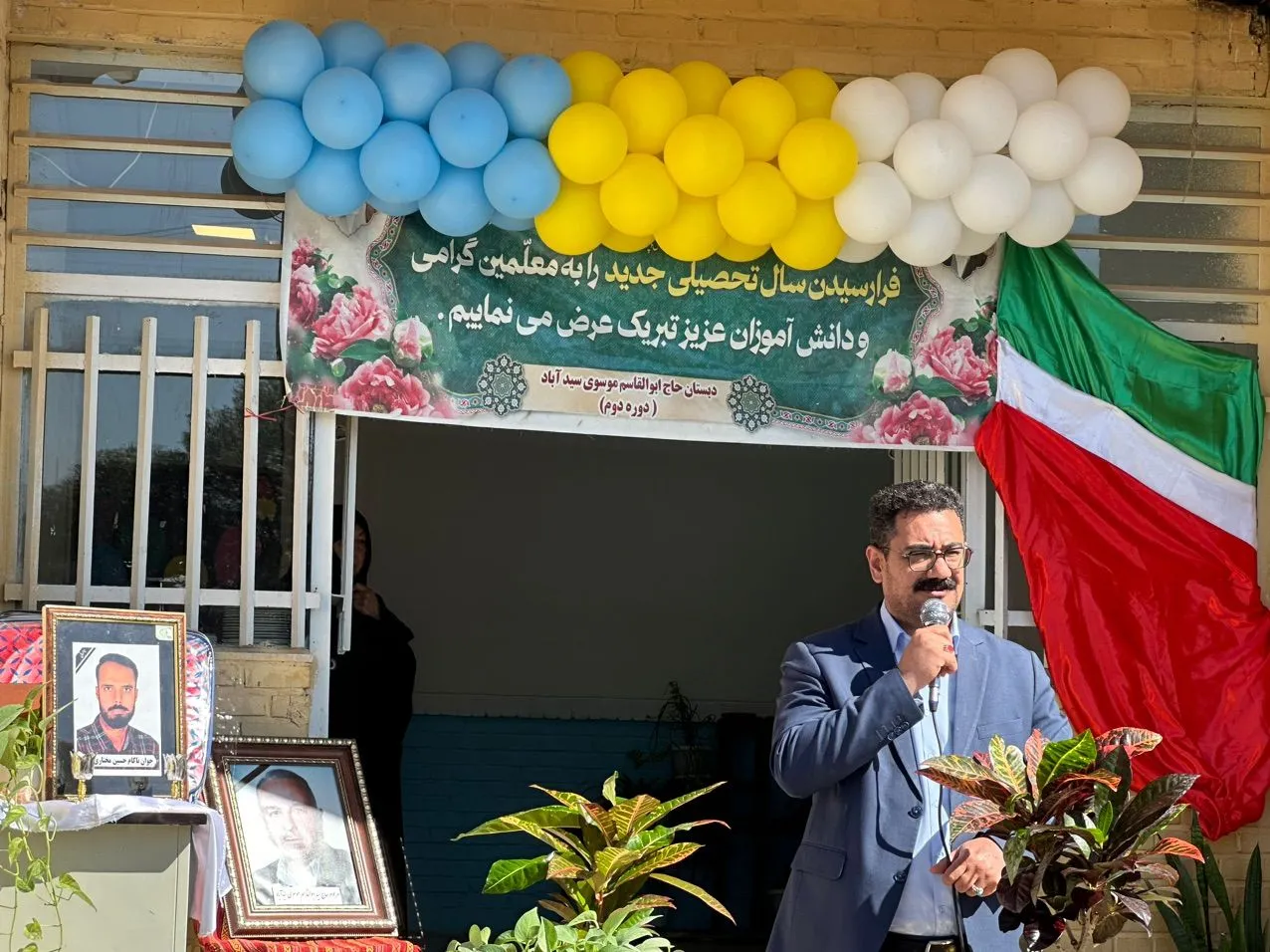 ساخت دوکلاسه در دبستان سیدآباد با حضور مسئولان استانی و شهرستانی افتتاح شد 