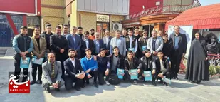برگزاری جشن باشکوه تجلیل از ستارگان علمی ناحیه تبادکان مشهد+فیلم+عکس
