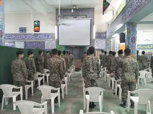 دوره تکمیلی بسیجیان گردان 105 حضرت امام حسین(علیه السلام) برگزار شد