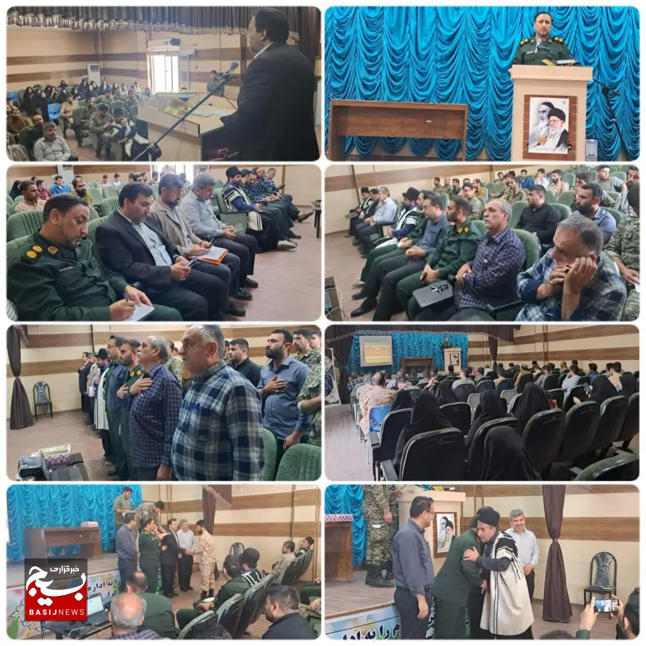 برگزاری همایش تجلیل از جهادگران بسیجی لالی