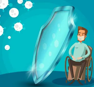 پیام&zwnj;های بهداشتی ویژه افراد دارای معلولیت برای مقابله با کرونا