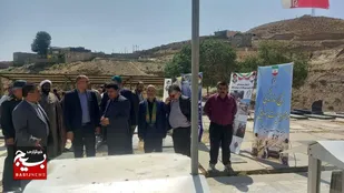افتتاح پروژه آسفالت روستای فریزی شهرستان گلبهار با اعتبار ۳۰ میلیارد ریال+عکس