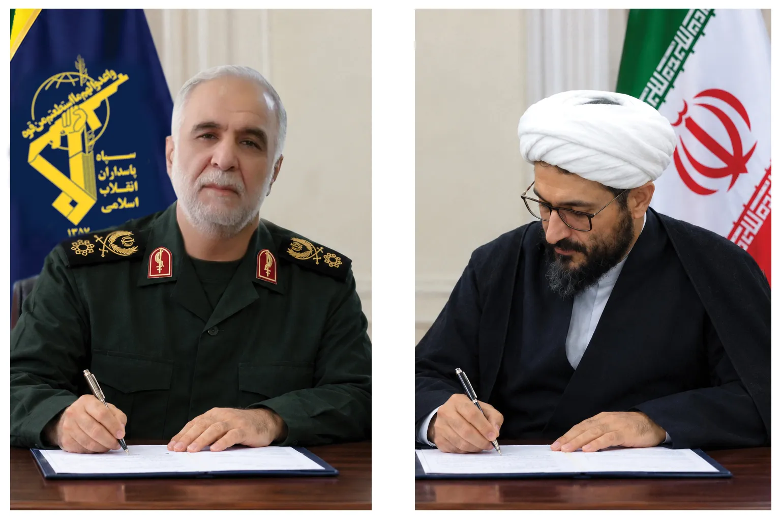 سردار ریحانی و حجت الاسلام احمدی