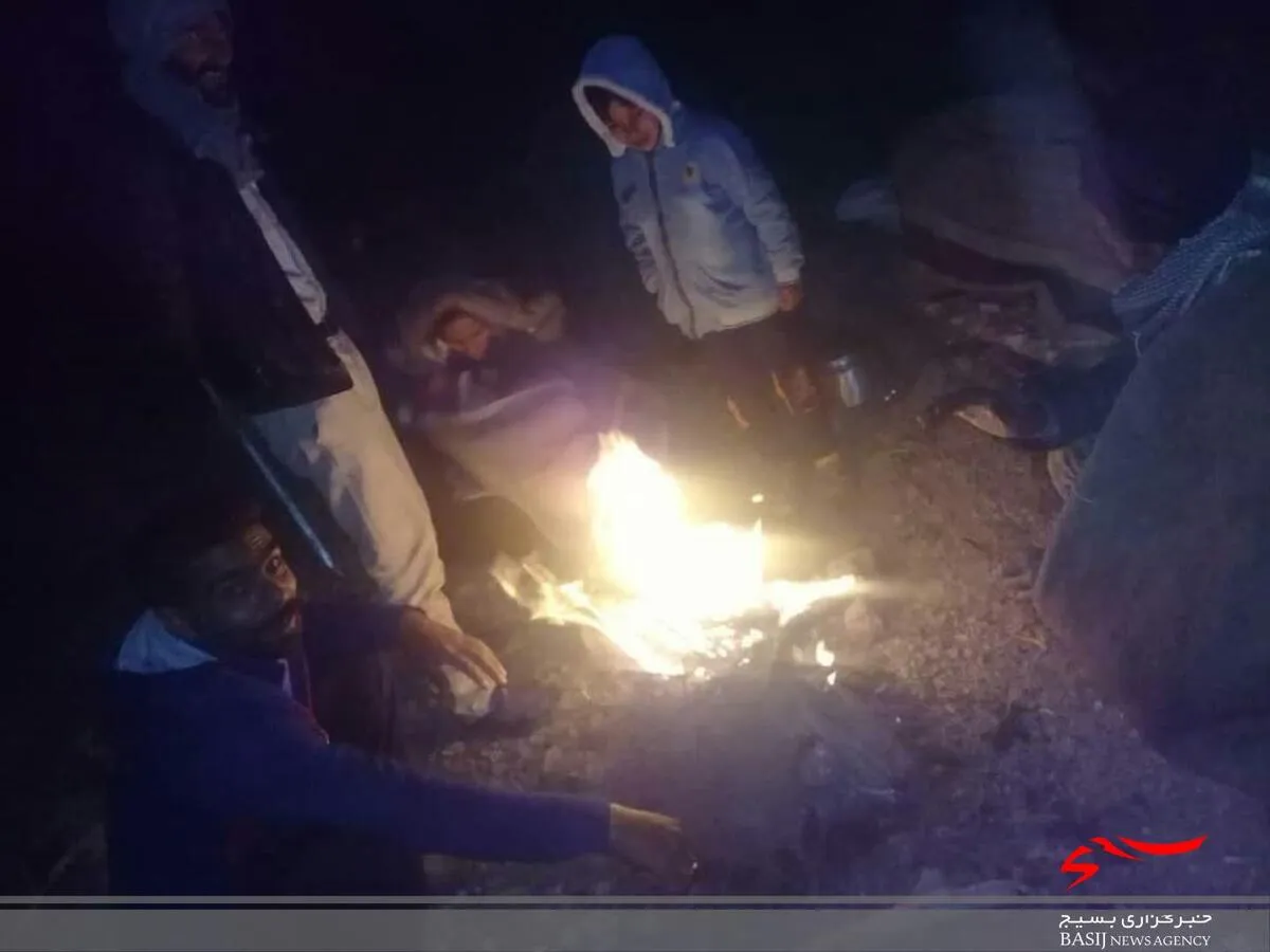 امداد رسانی پایگاه مقاومت بسیج شهدای دزج به عشایر