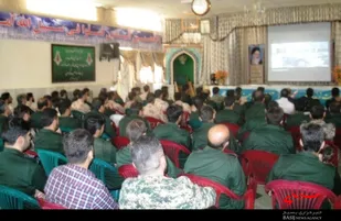پخش و تحلیل فیلم &laquo;لندن سقوط کرده است&raquo; در تیپ انصار الحسین(ع) همدان