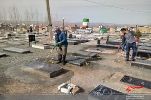 ضدعفونی و گندزایی روستای زاغه و رسول&zwnj;آباد سفلی برای پیشگیری از شیوع کرونا