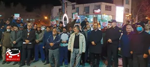 تجمع مردم دیار معلمان دین و اخلاق شاهرود در محکومیت جنایت تروریستی کرمان+ عکس و فیلم